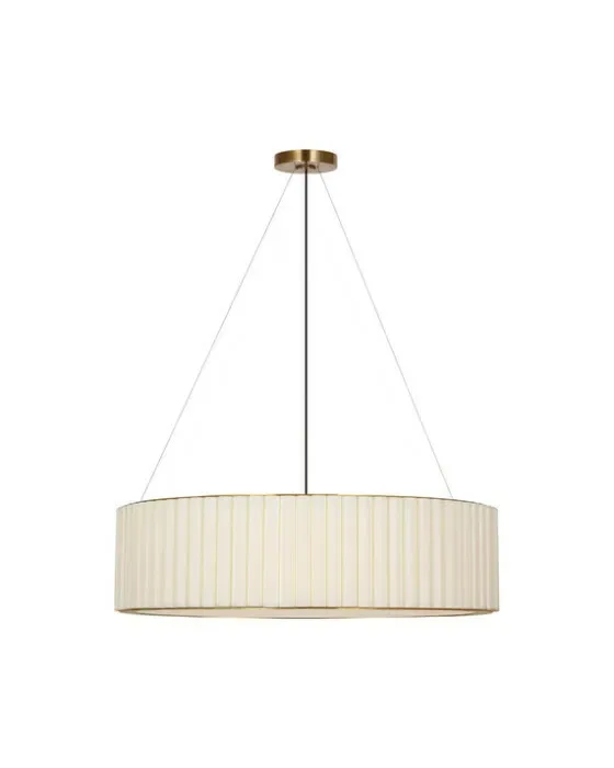Palati loftlampe antik messing