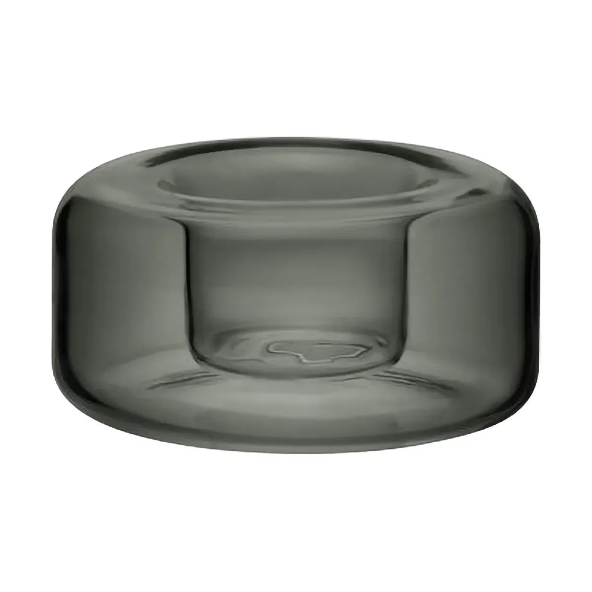 Kosta Boda Happy Windlicht 4,7 cm Anthrazit