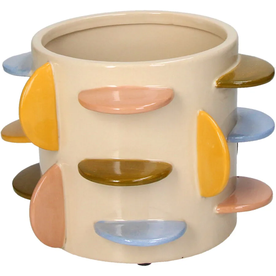 Blumentopf Bloem - Farbe: Multi - Material: Steingut