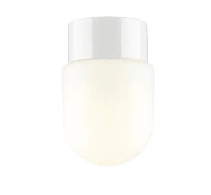 Ifö electric - Contrast Fridhem Ø12 - Badrumslampa - Vit