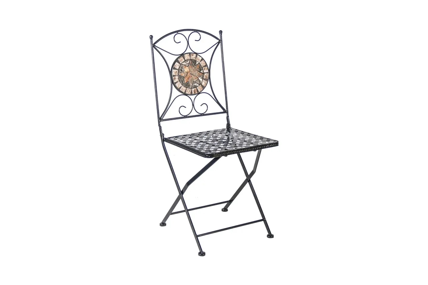 Chair Mosaic 36x36xh70 cm Ihopfällbar -
