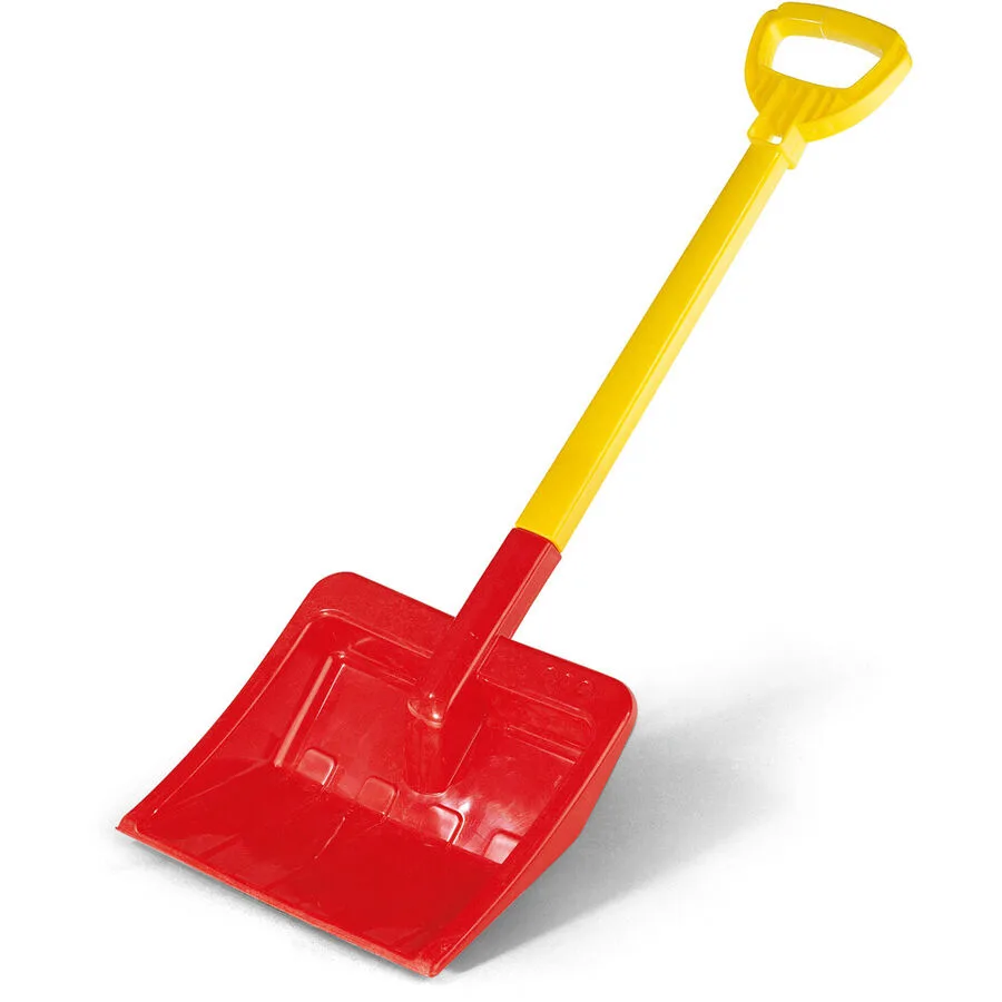 Schneeschaufel Rolly Toys Rot Kunststoff - Farbe: Rot/Gelb