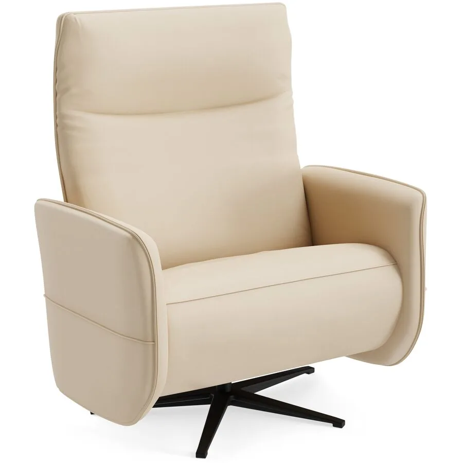 Relaxsessel Lidja Beige Leder 104 cm 170 cm - Möbel Konfigurator: Traummöbel individuell zusammenstellen