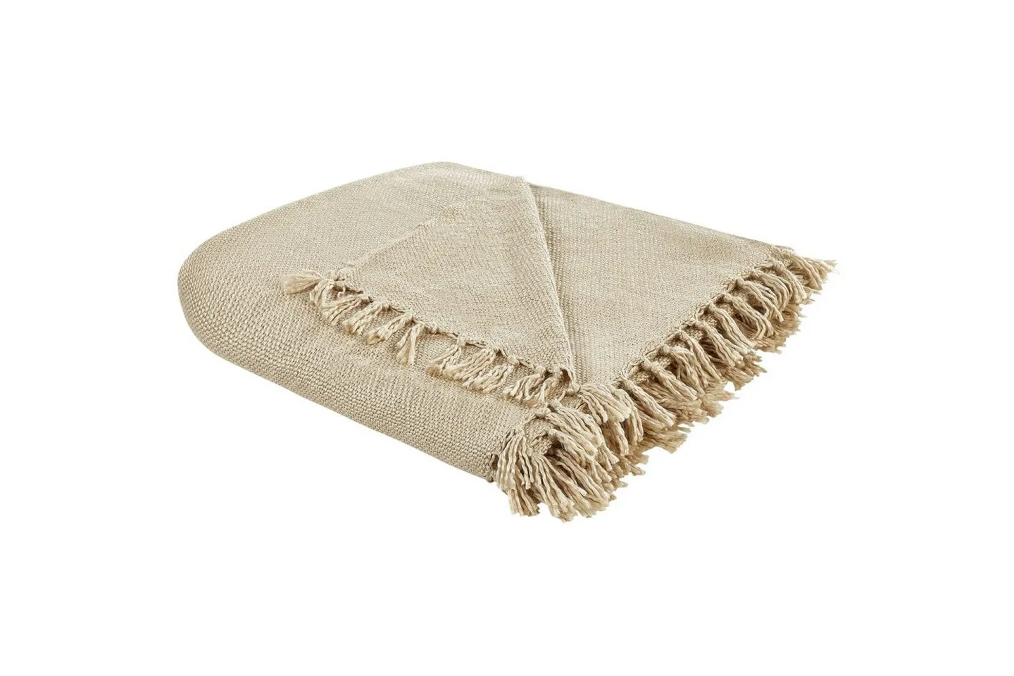 Pläd Chaohani Beige, 150x200 cm - Beige, 150x200 cm