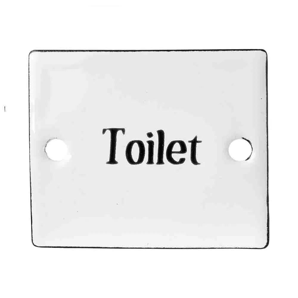 TOILET skylt 6 x 5 cm