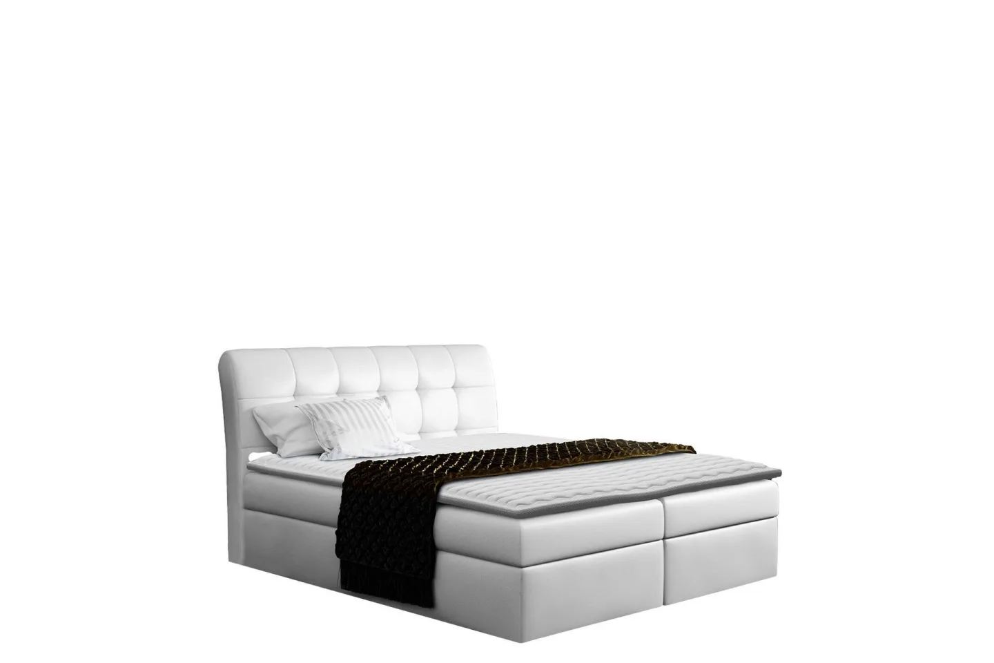 Alvik Sängpaket Kontinentalsäng 180x200 cm - Vit