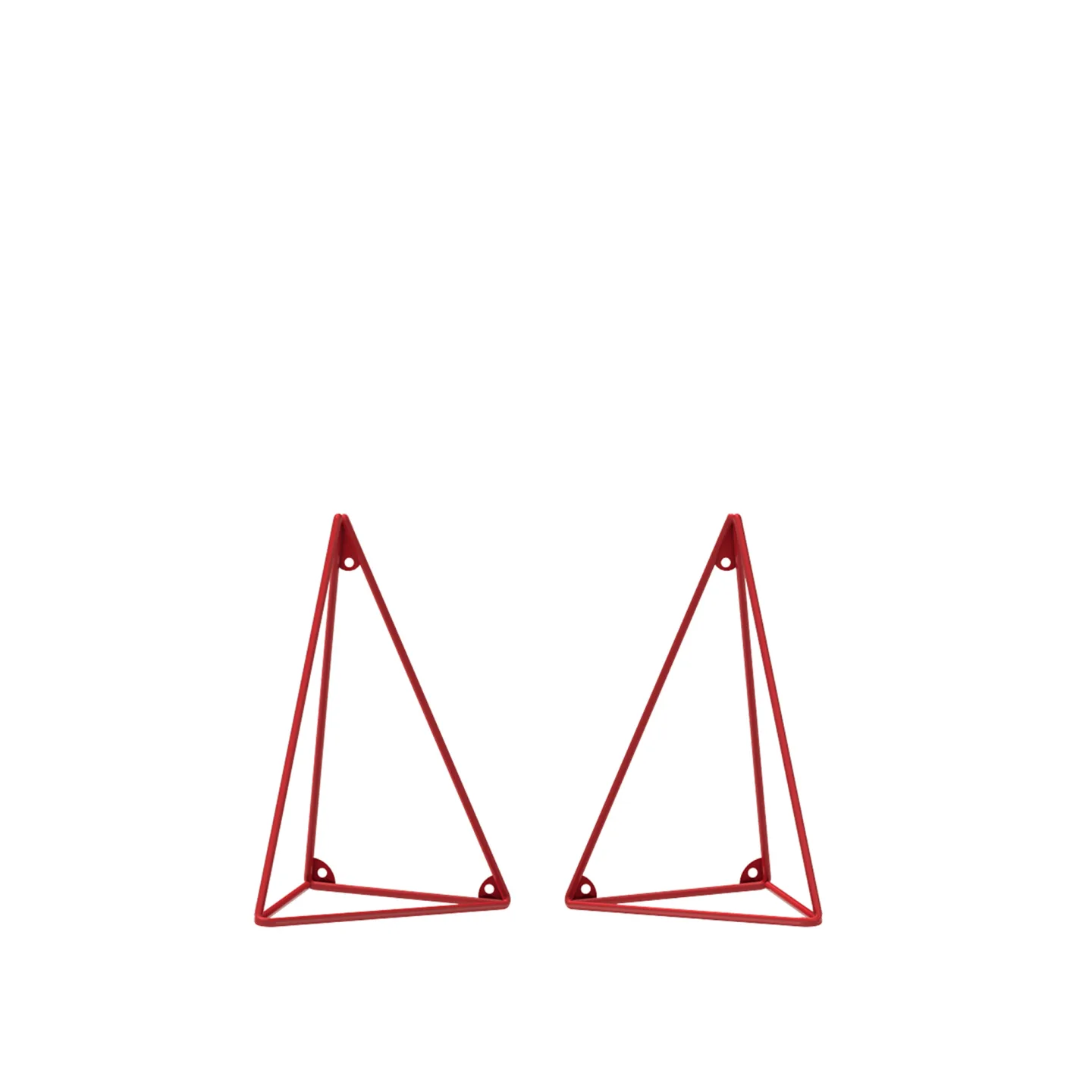 Maze Interior - Pythagoras Bracket Red - Hyllor & Hyllsystem - Gustav Rosén - Röd