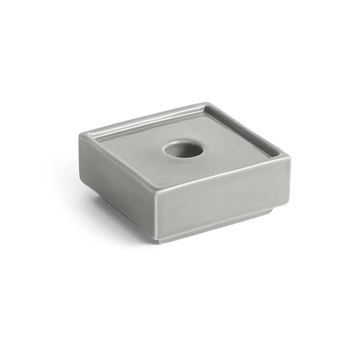 HAY Mattone Kerzenhalter small Light grey