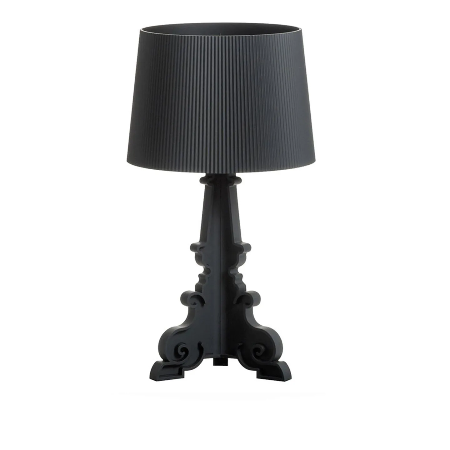 Kartell - Bourgie Table Lamp 9077 Matt Black - Bordslampor - Ferruccio Laviani - Svart