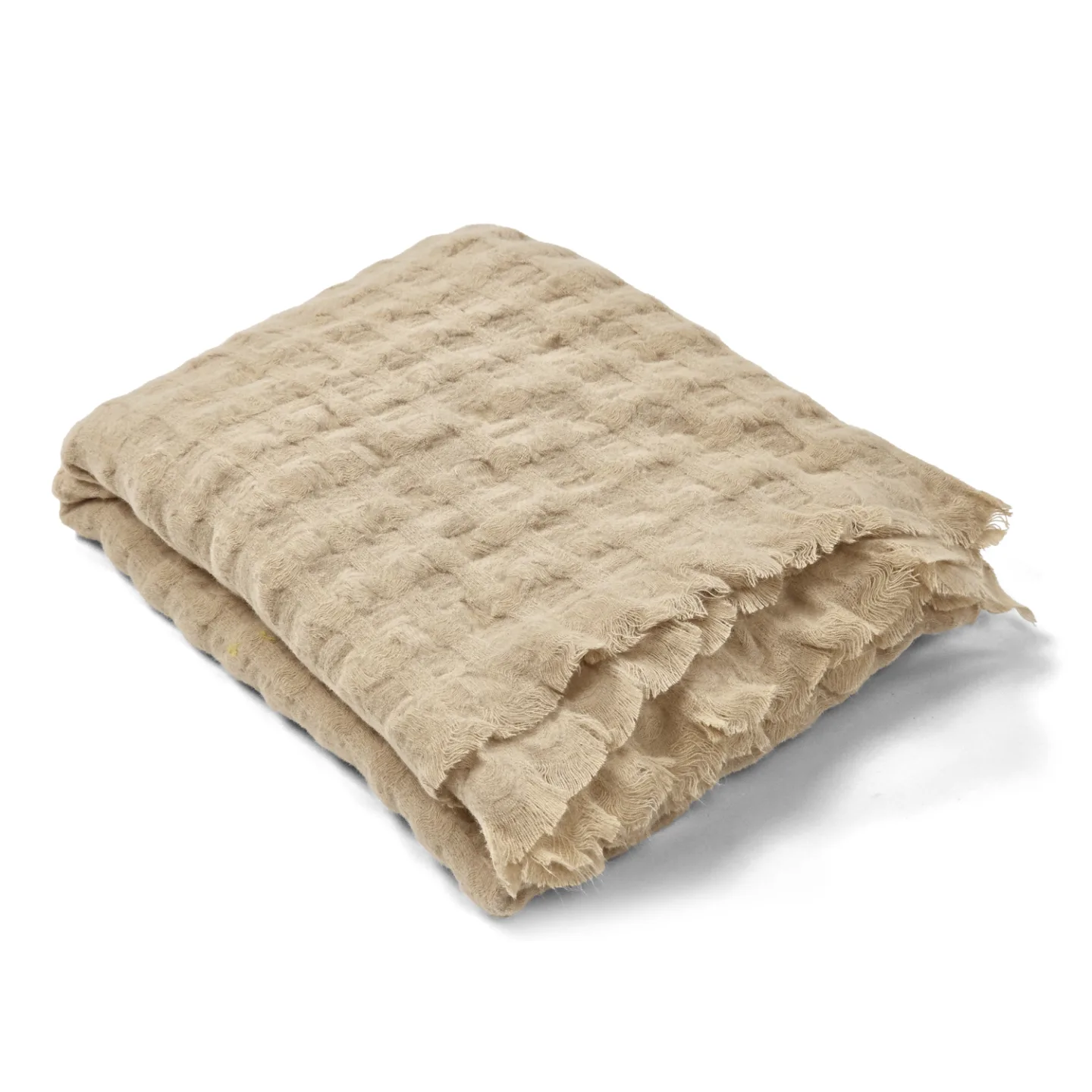 Pledd - Juneau Blanket (beige) (Størrelse: 130 x 160 cm)