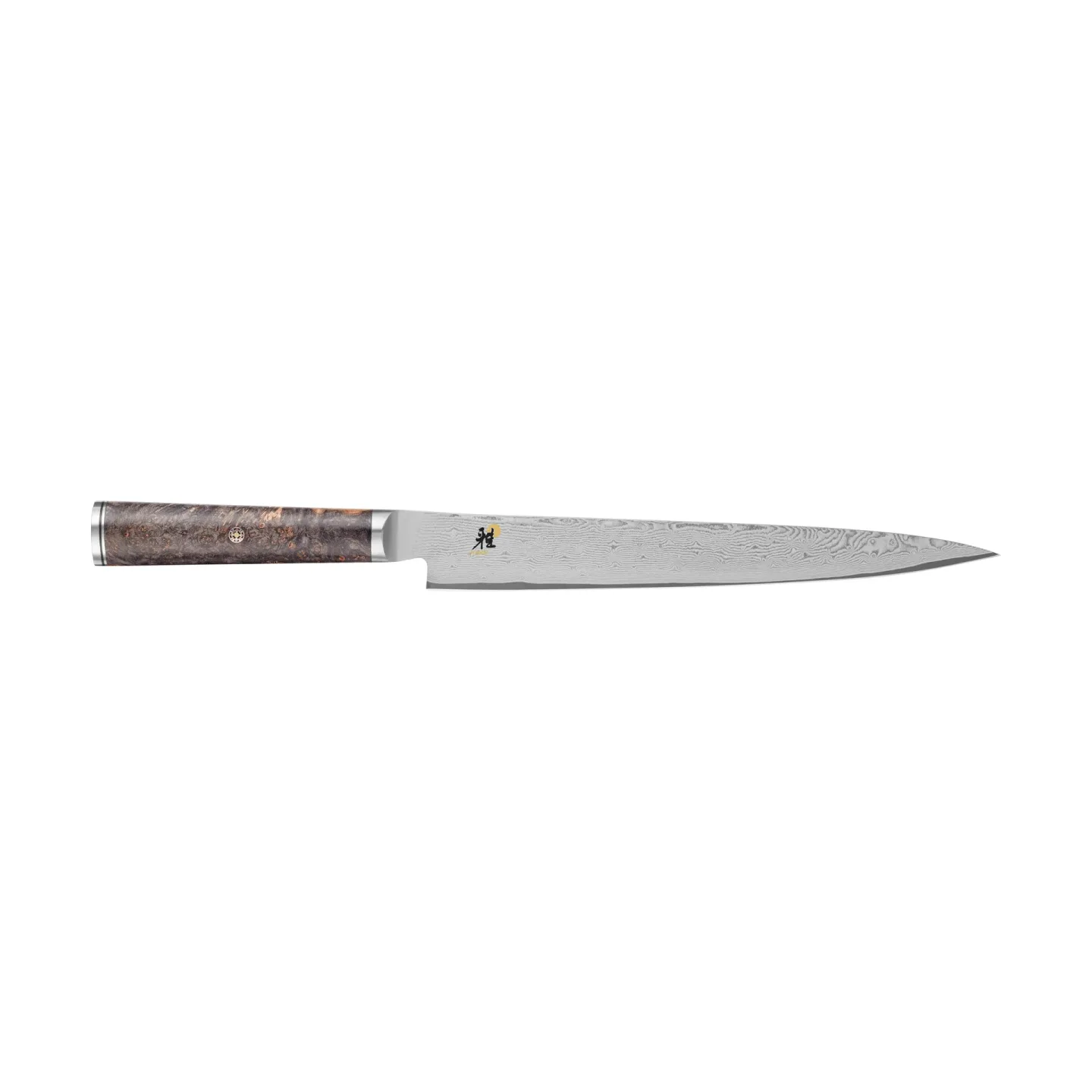 Miyabi Schwarz 5000MCD 67 sujihiki Filetiermesser 24 cm Damaskus-braun