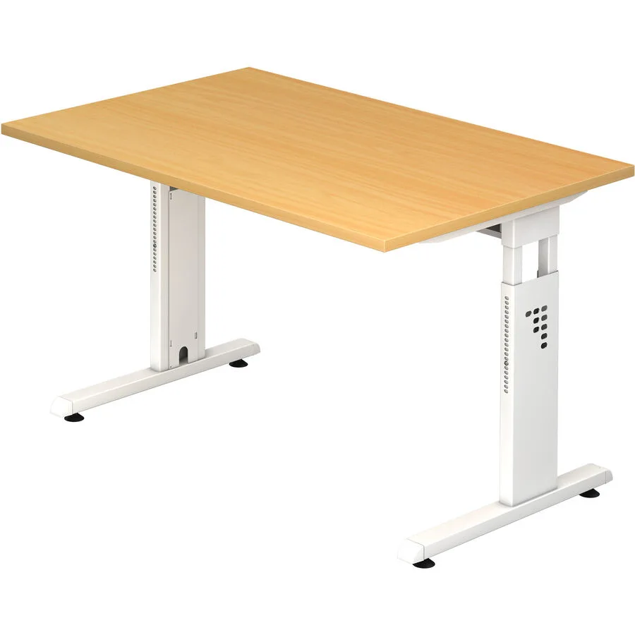 Schreibtisch Office buche Holzwerkstoff B 120 T 80 cm