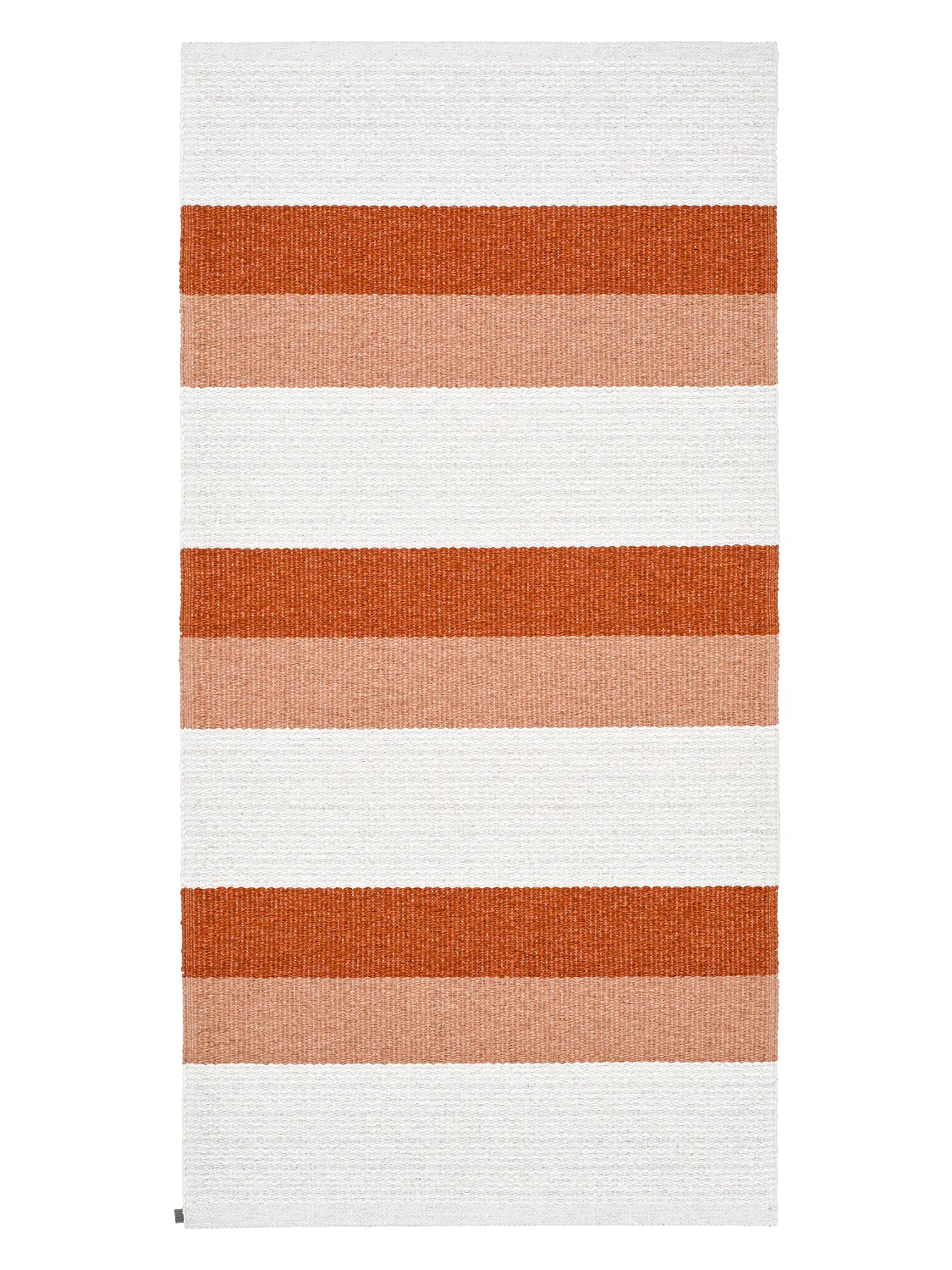 Plastmatter - Horredsmattan Milo (rust) (Størrelse: 70 x 140 cm)