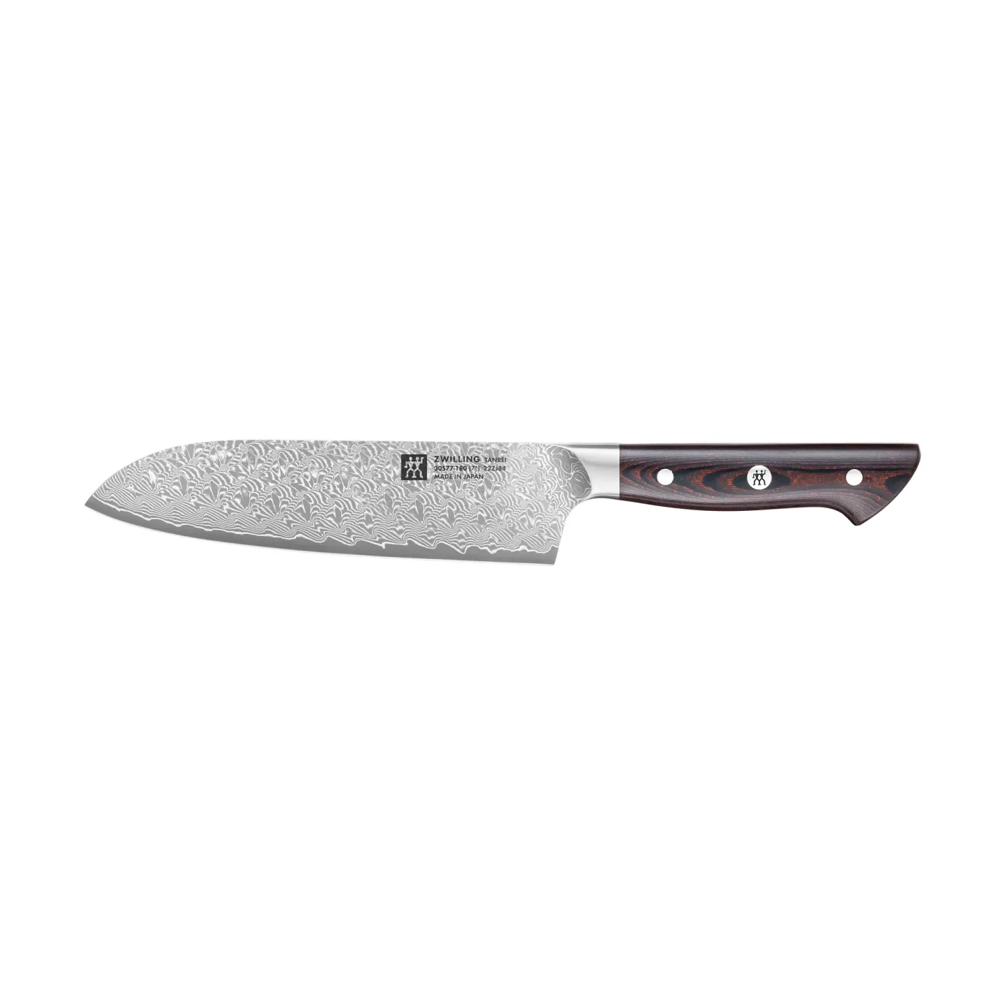 Zwilling Zwilling Tanrei Santokumesser 18 cm Damaskus-schwarz