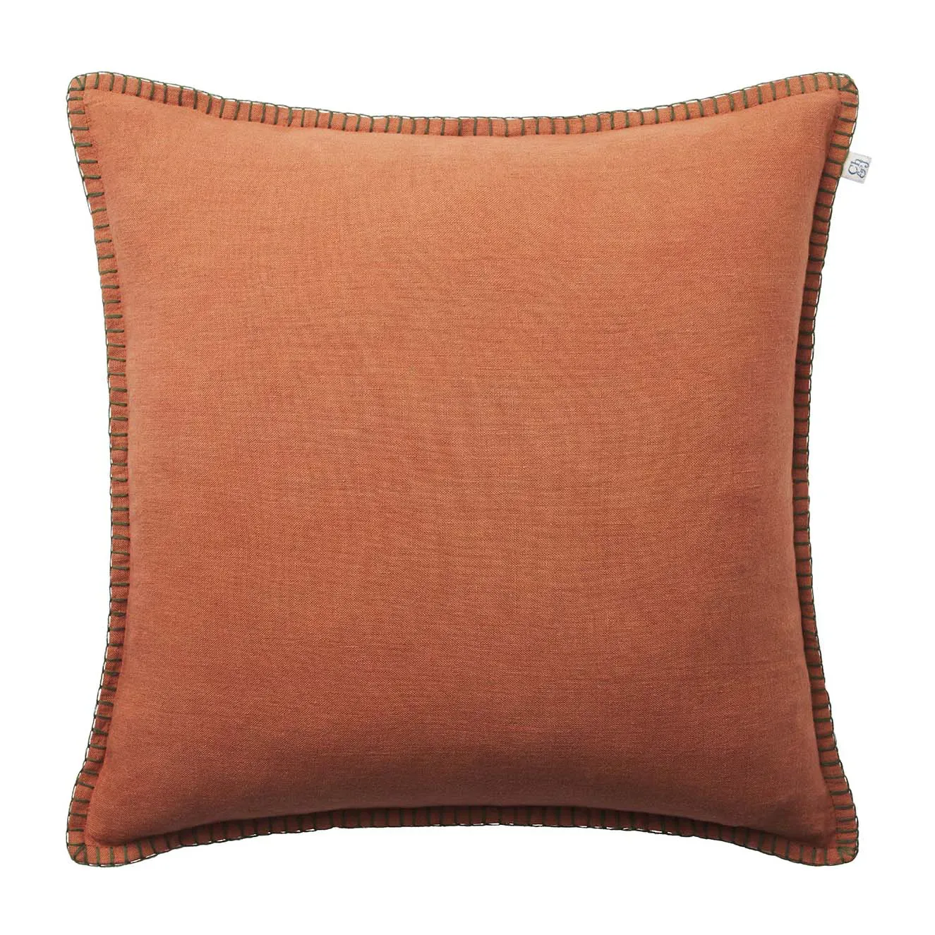 Chhatwal & Jonsson Arun Kissenbezug 50 x 50 cm Forest Green-Terracotta