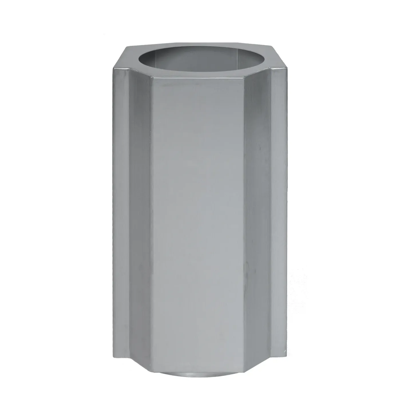 Louise Roe Funki Topf S 36 cm Brushed Aluminium