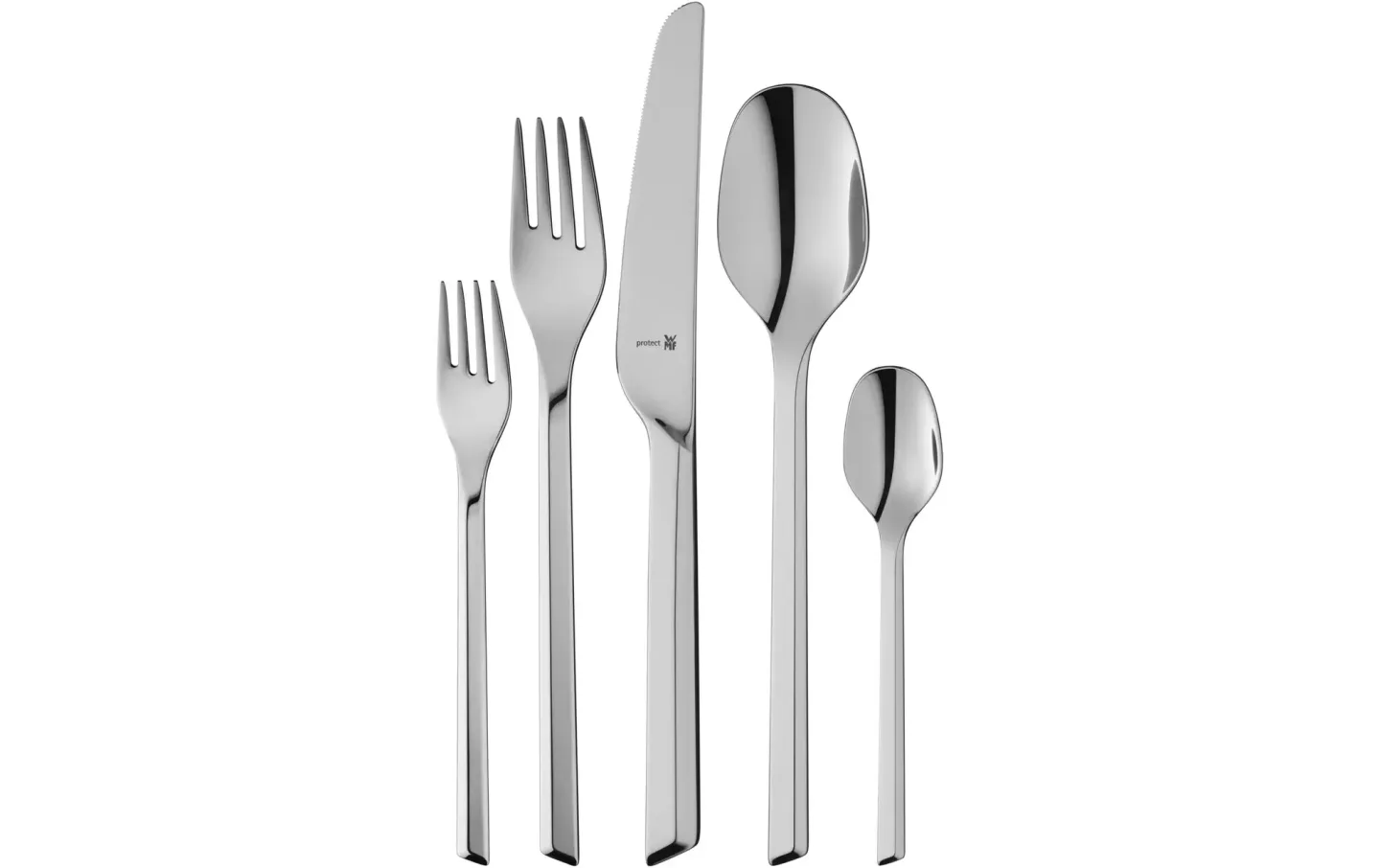 Alltron Besteck-Set Kineo, 30-teilig Grau | Schubiger Möbel