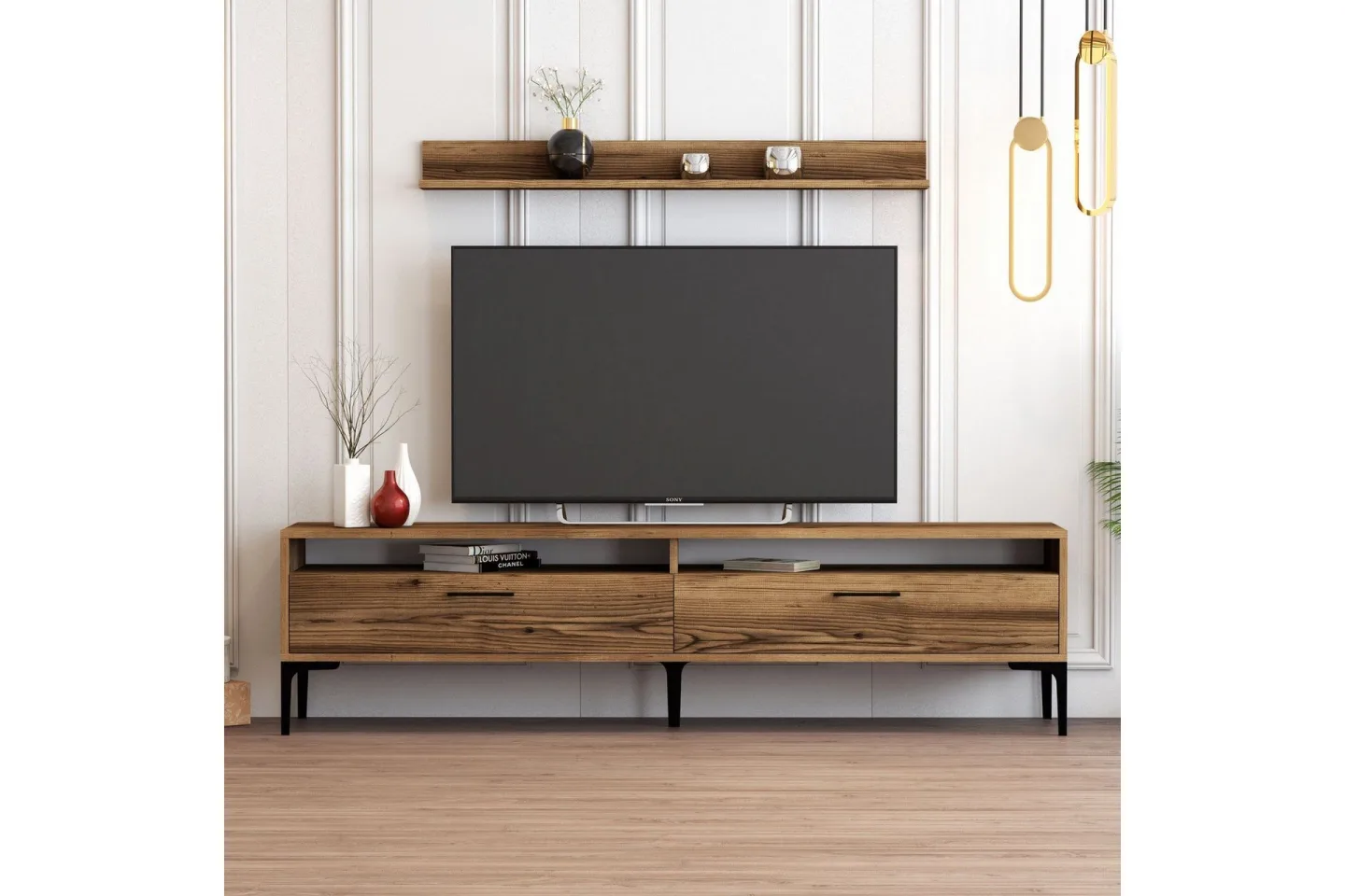 Andifli Tv-möbelset 180x47 cm - Brun