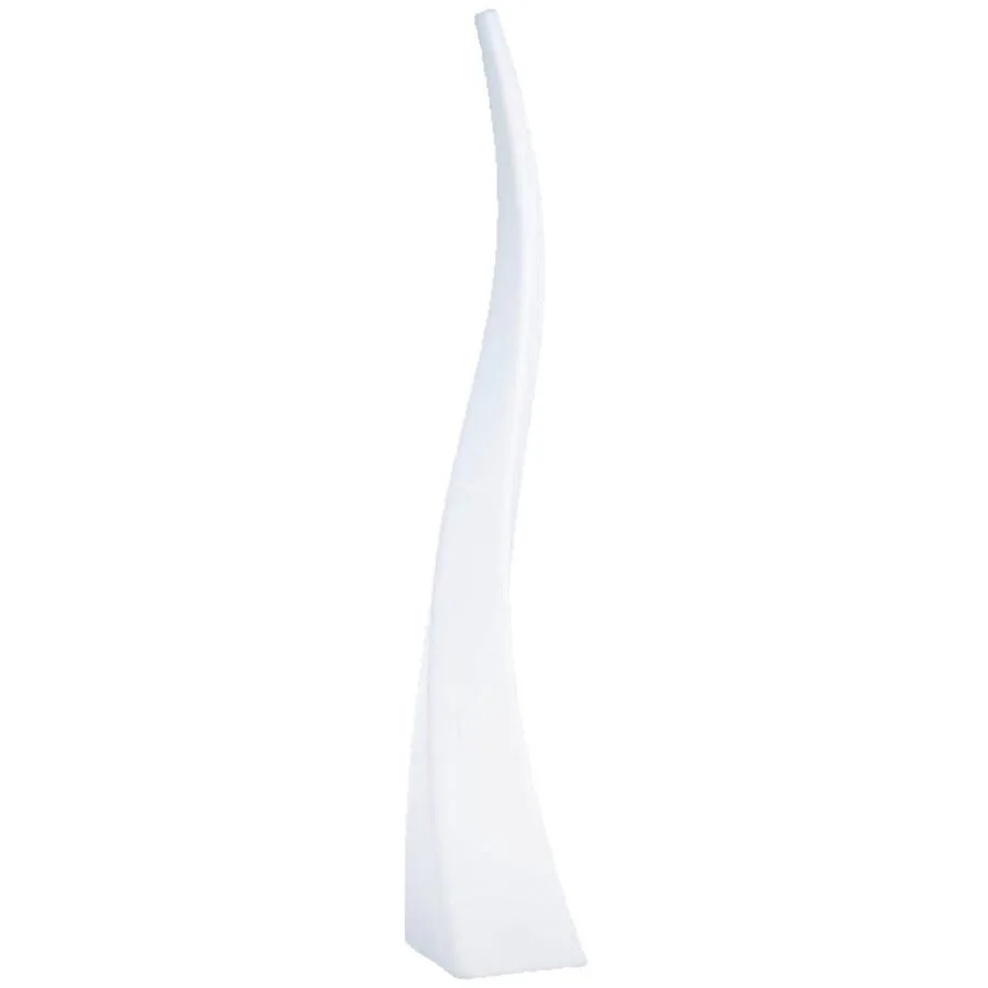 Stehlampe aussen Hely Weiss 26 cm 168 cm - Material: Polycarbonat