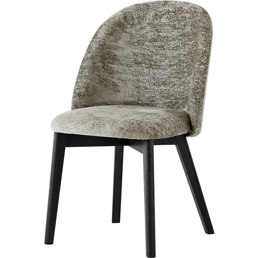 CONNUBIA Stuhl Tuka Mid grau Polyester