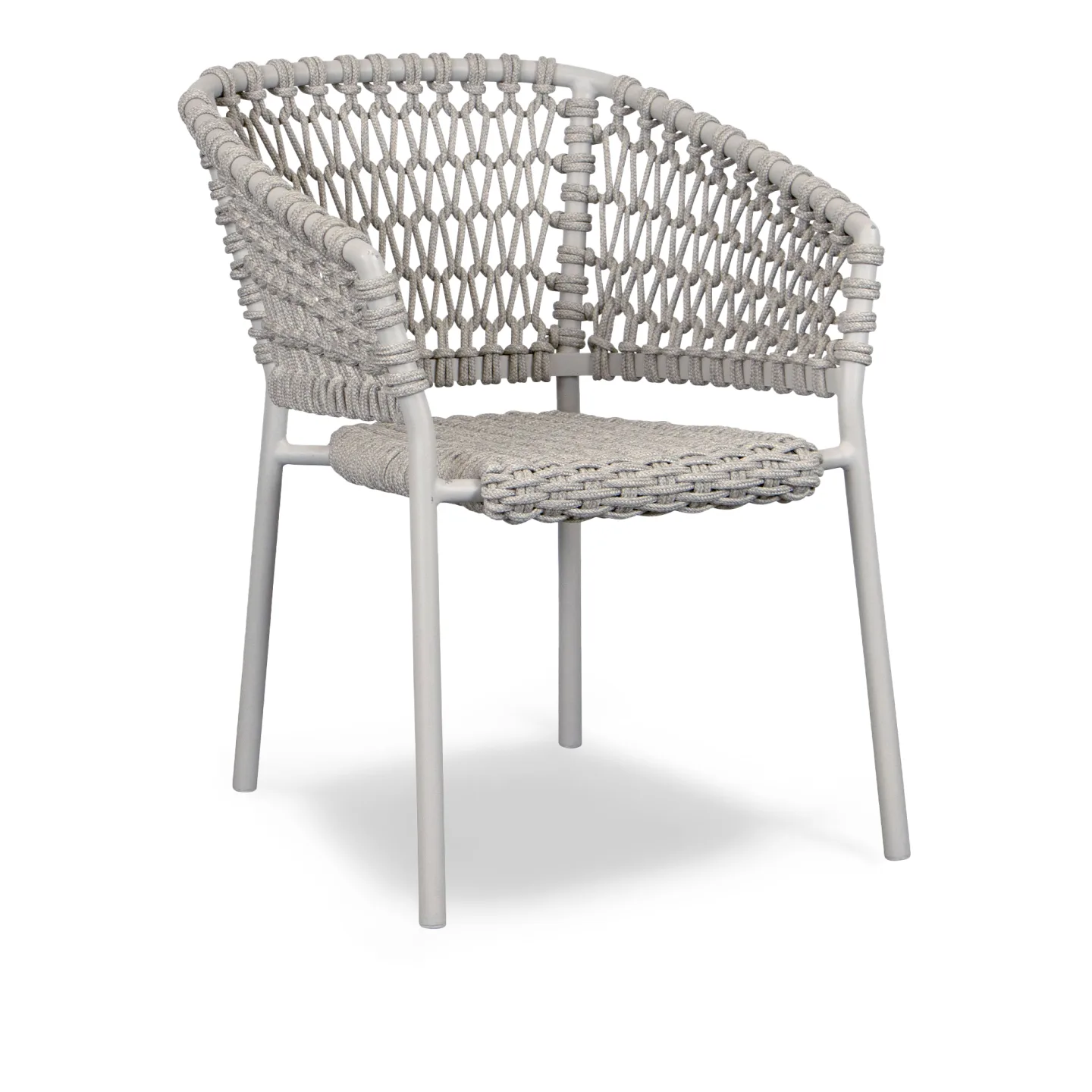 Cane-Line - Ocean dining chair – Sand - Matstolar utomhus - Cane-line Design Team - Brun,Beige - Naturmaterial/Metall