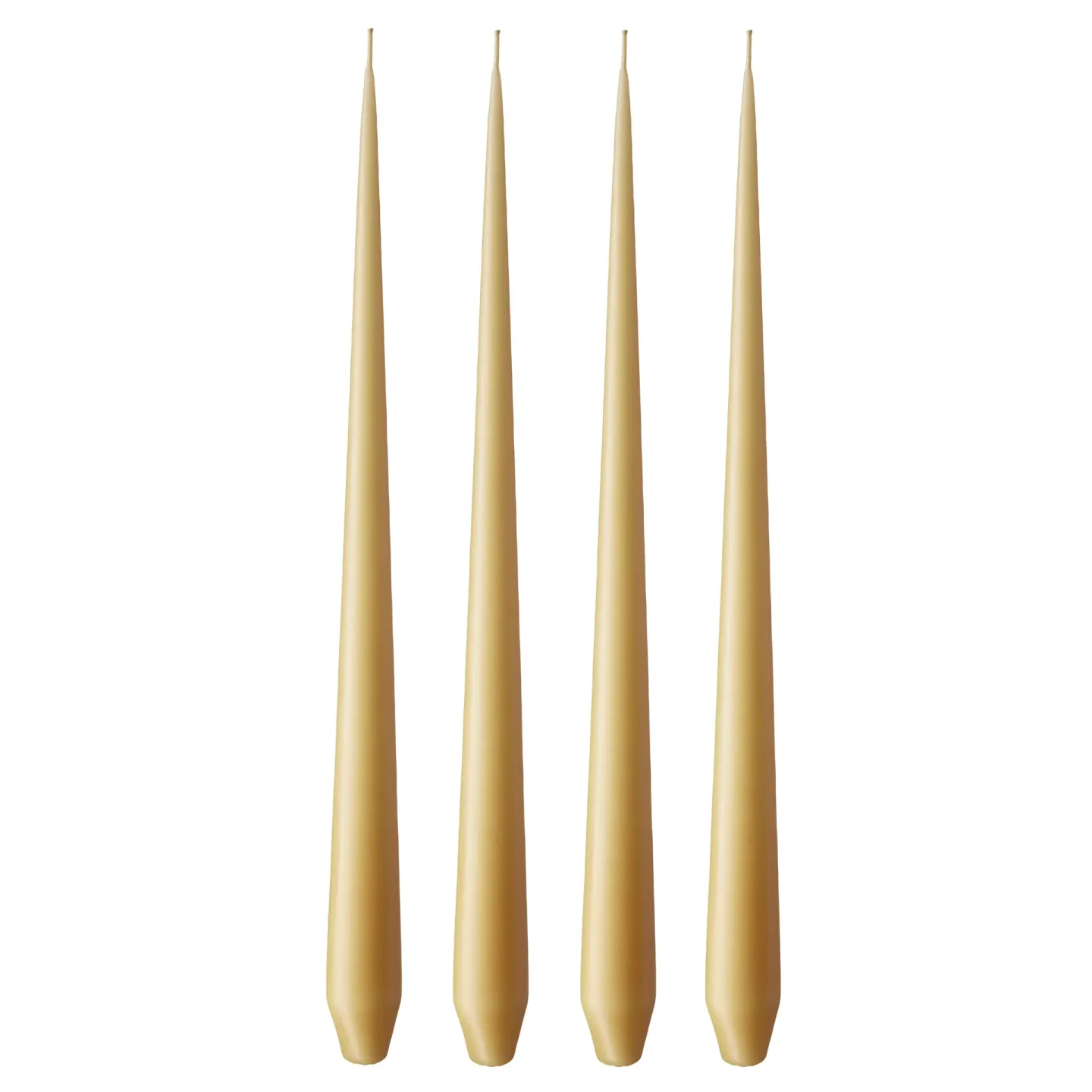 ester & erik ester & erik Kerze 4er Pack matt beige 14/2, 32 cm