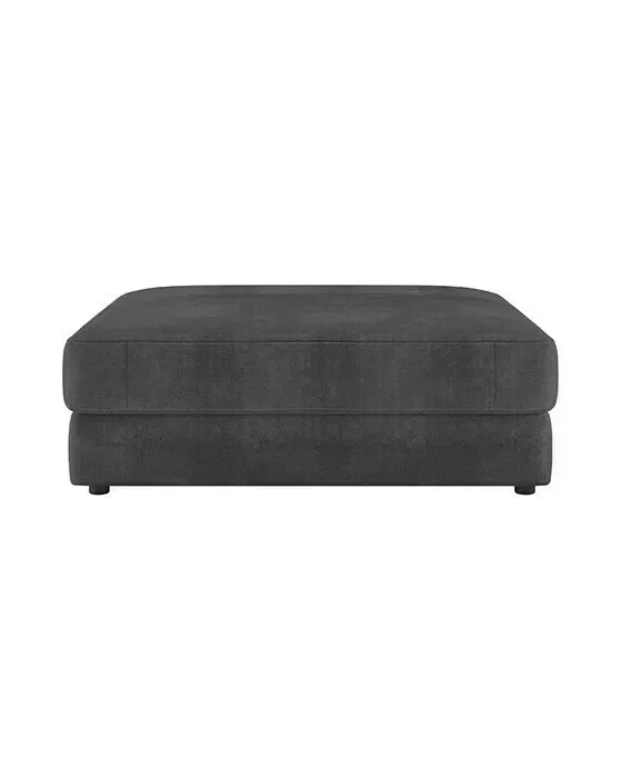 Reno Ottoman Avanna Dark Grey