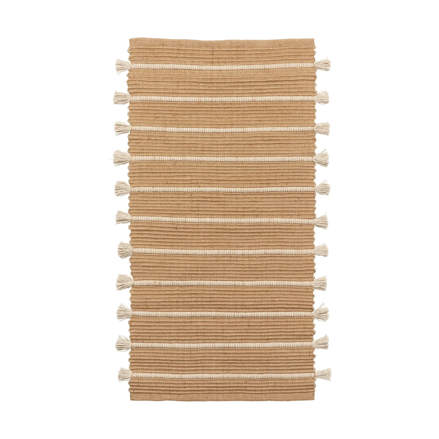 Broste Copenhagen Ezra Teppich 70x140 cm Natural-Off White