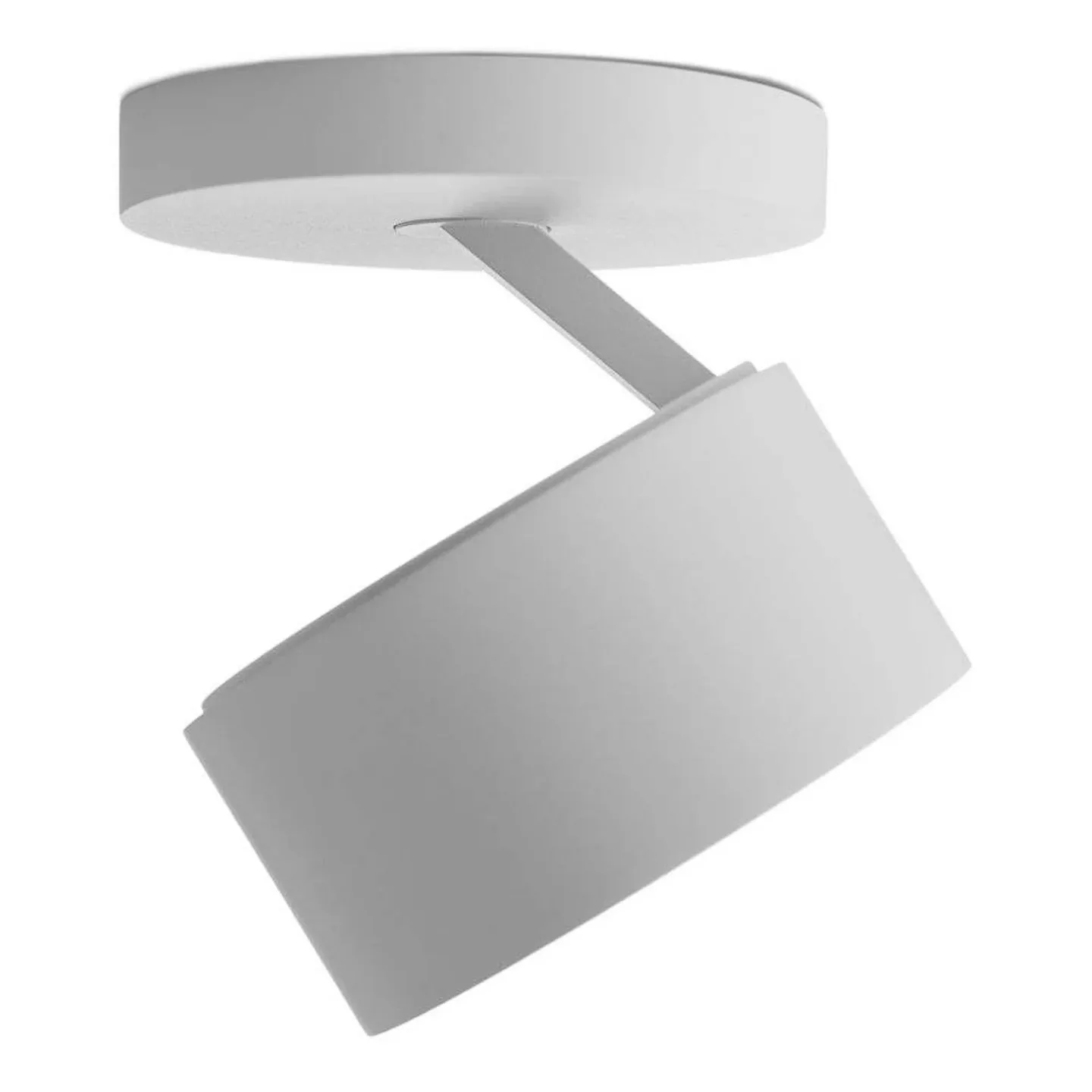 Easy Braccio W100 LED-Aufbaustrahler, 2700K, weiß - Antidark - Wohnzimmer - Aluminium