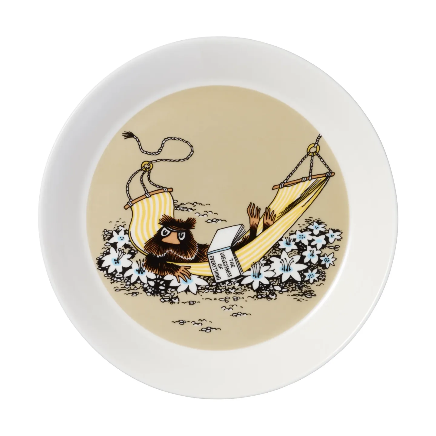 Moomin Arabia The Muskrat Mumin Teller Ø19 cm Beige
