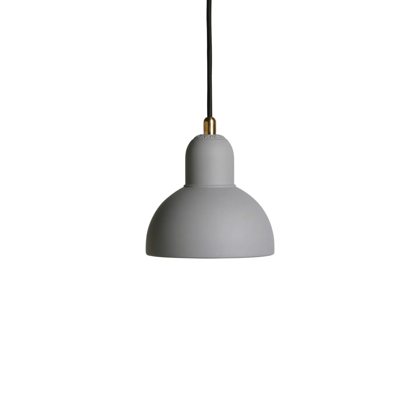KAISER idell™ 6722-P Pendelleuchte Matt Easy Grau - Fritz Hansen Kaiser idell 6722-P - Wohnzimmer - Design - Metall - Einflammig