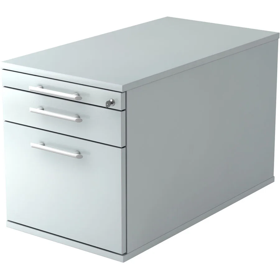 Rollcontainer Office grau Holzwerkstoff B 42.8 cm H 51.2 cm
