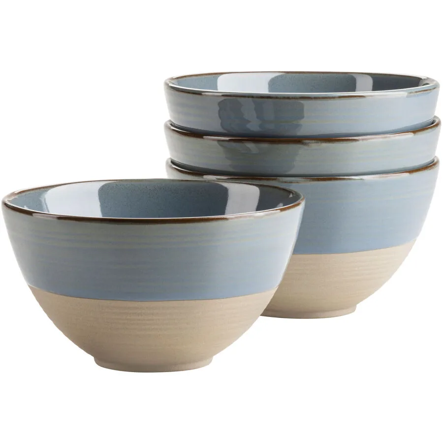 MÄSER Schüssel-Set Nottingham Blau/Grau Keramik