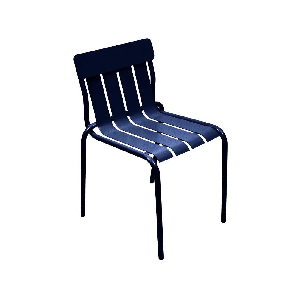 Fermob Stripe stol Deep blue (blå)