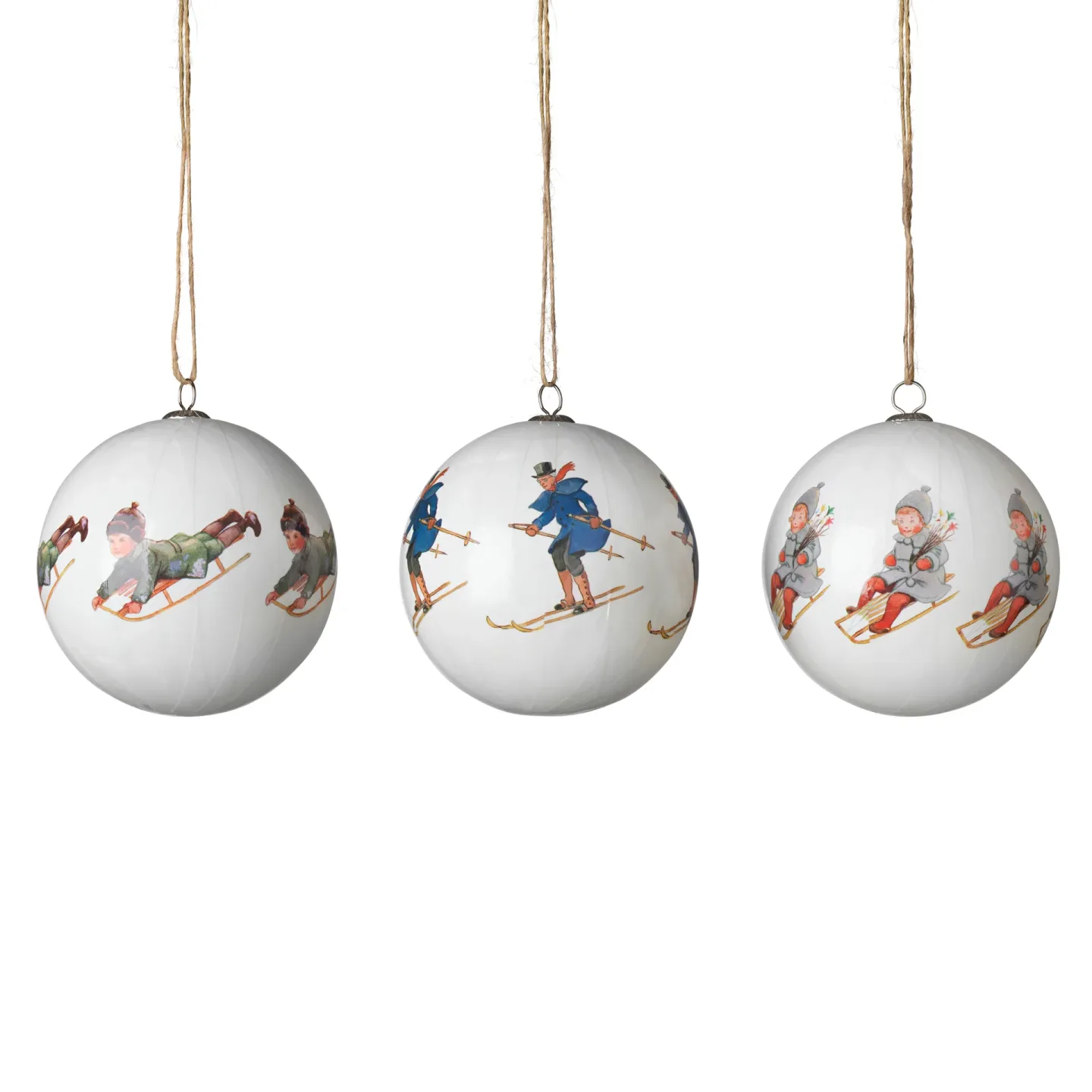 Design House Stockholm Elsa Beskow julkula 3-pack Set nr 7