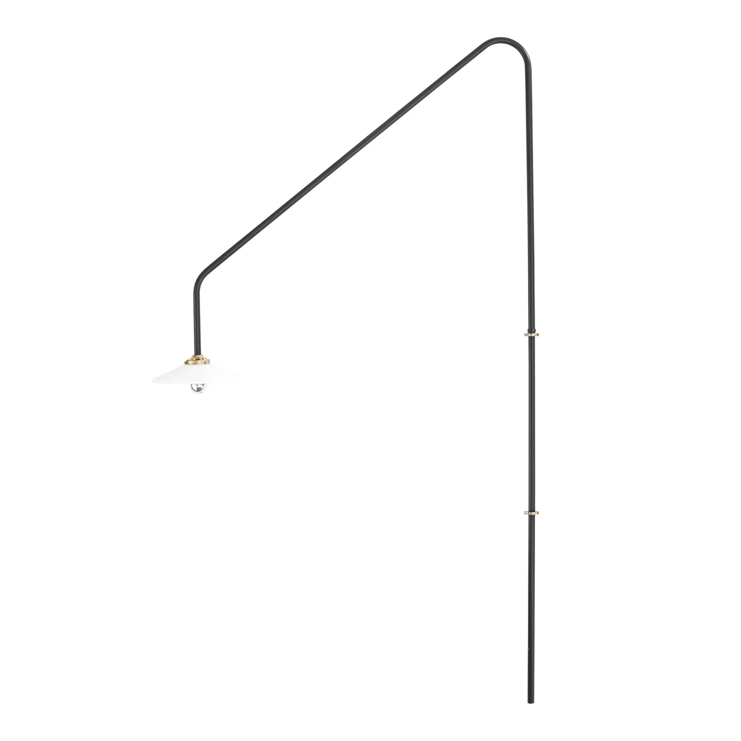 Valerie Objects - Hanging Lamp N°4 Black - Vägglampor - Muller Van Severen - Svart - Glas/Metall