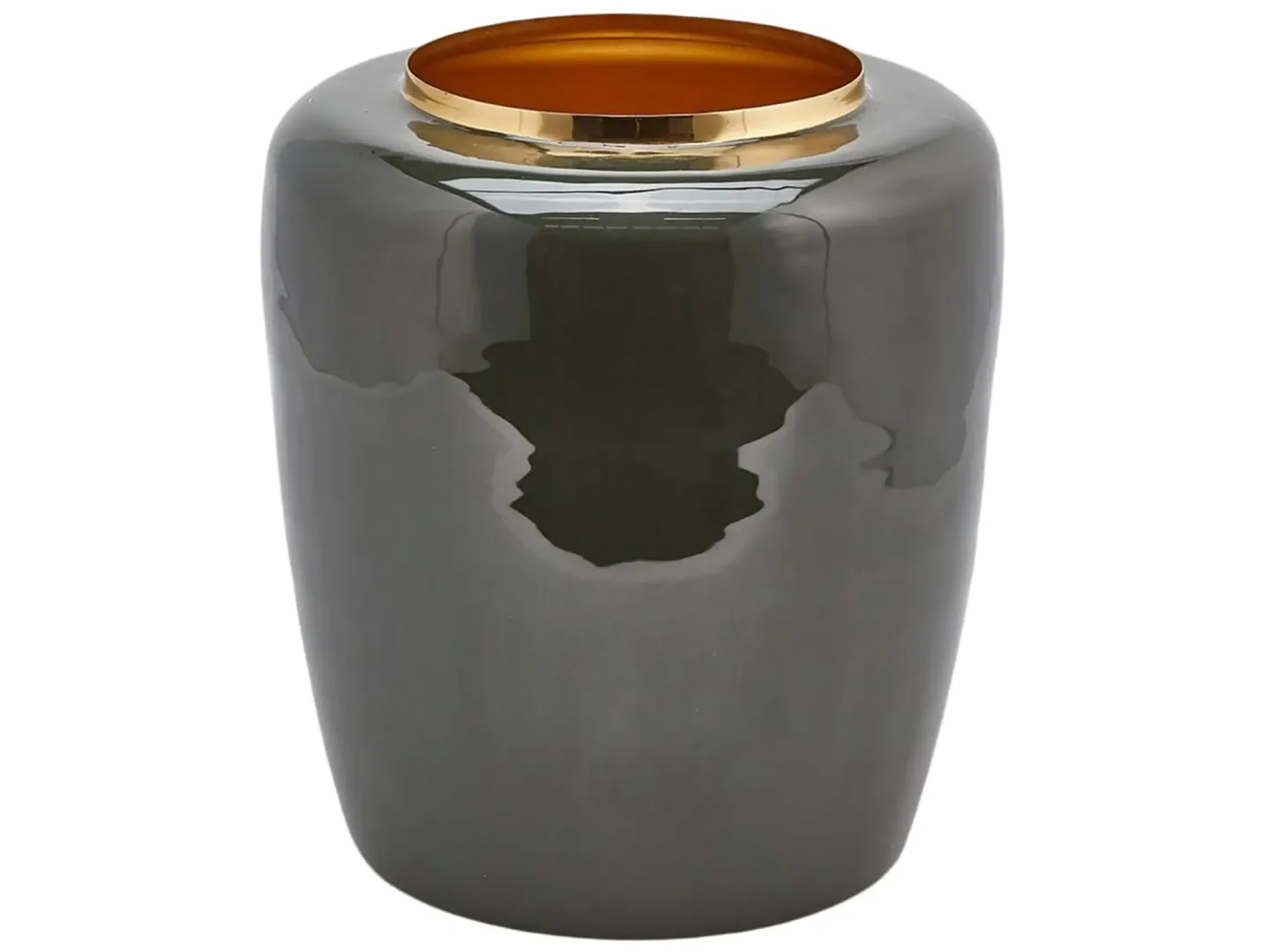 Edg Vase Waterproof Teal H: 43 cm | Schubiger Möbel
