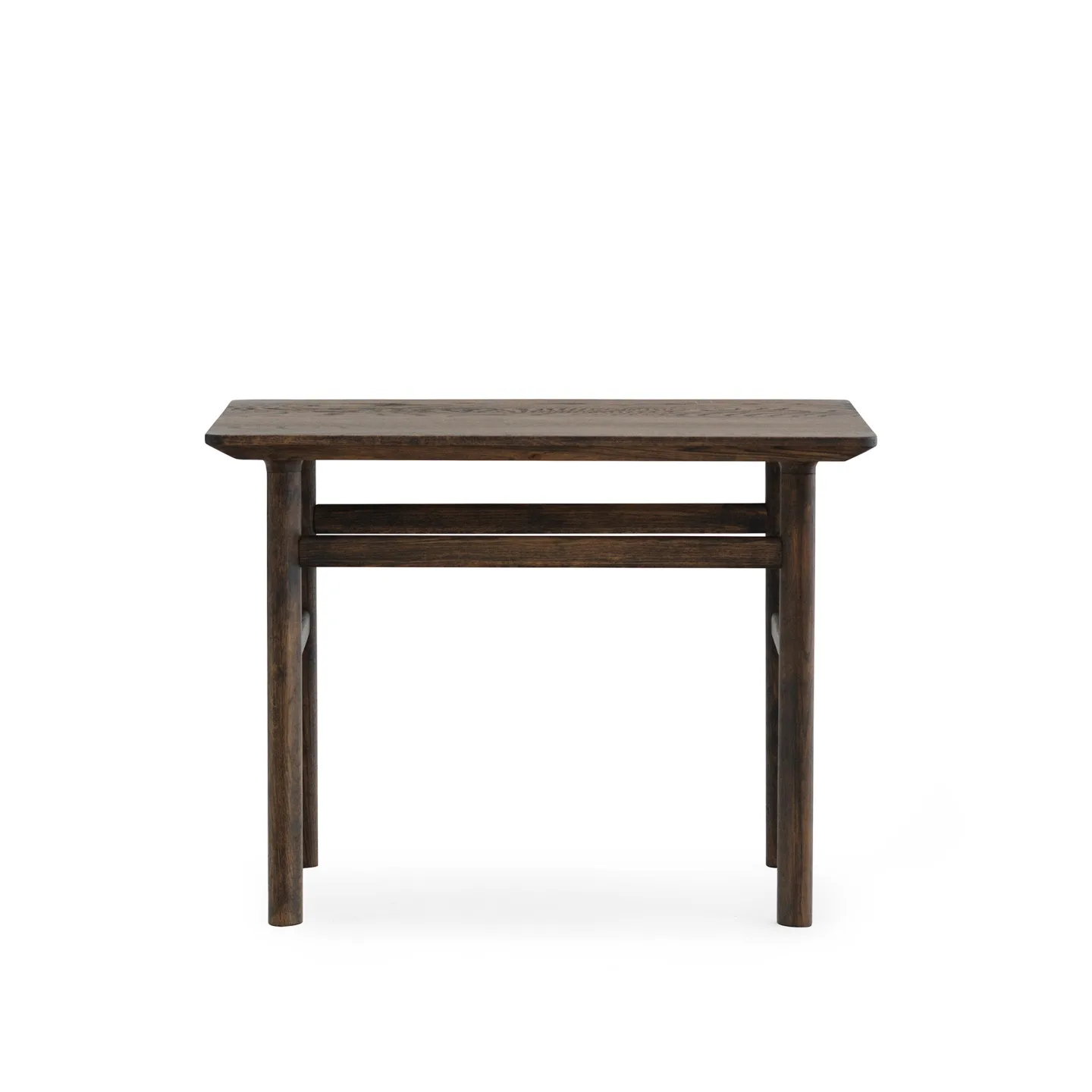 Normann Copenhagen - Grow Table 50 x 60 cm Stained Oak Smoked Oak - Soffbord - Simon Legald - Träfärgad - Trä