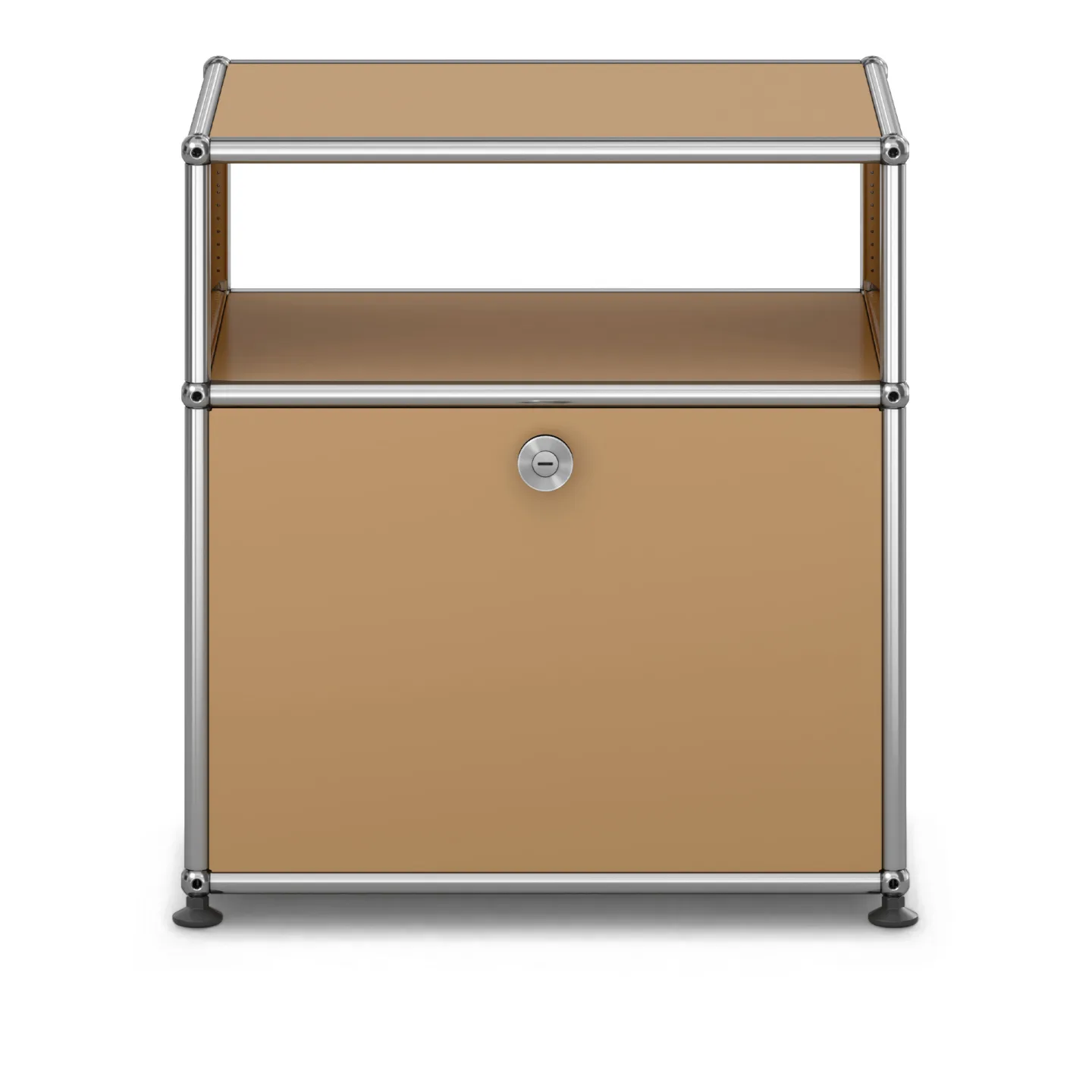 USM - USM Haller Bedside Table M55 USM Beige - Sängbord - Fritz Haller & Paul Schärer - Beige - Metall