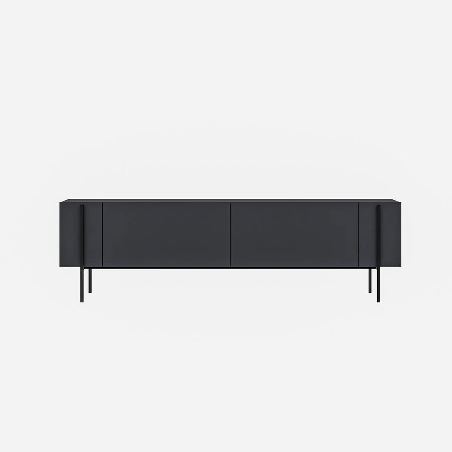 TV-Möbel Hector anthrazit Holzwerkstoff B 160 cm