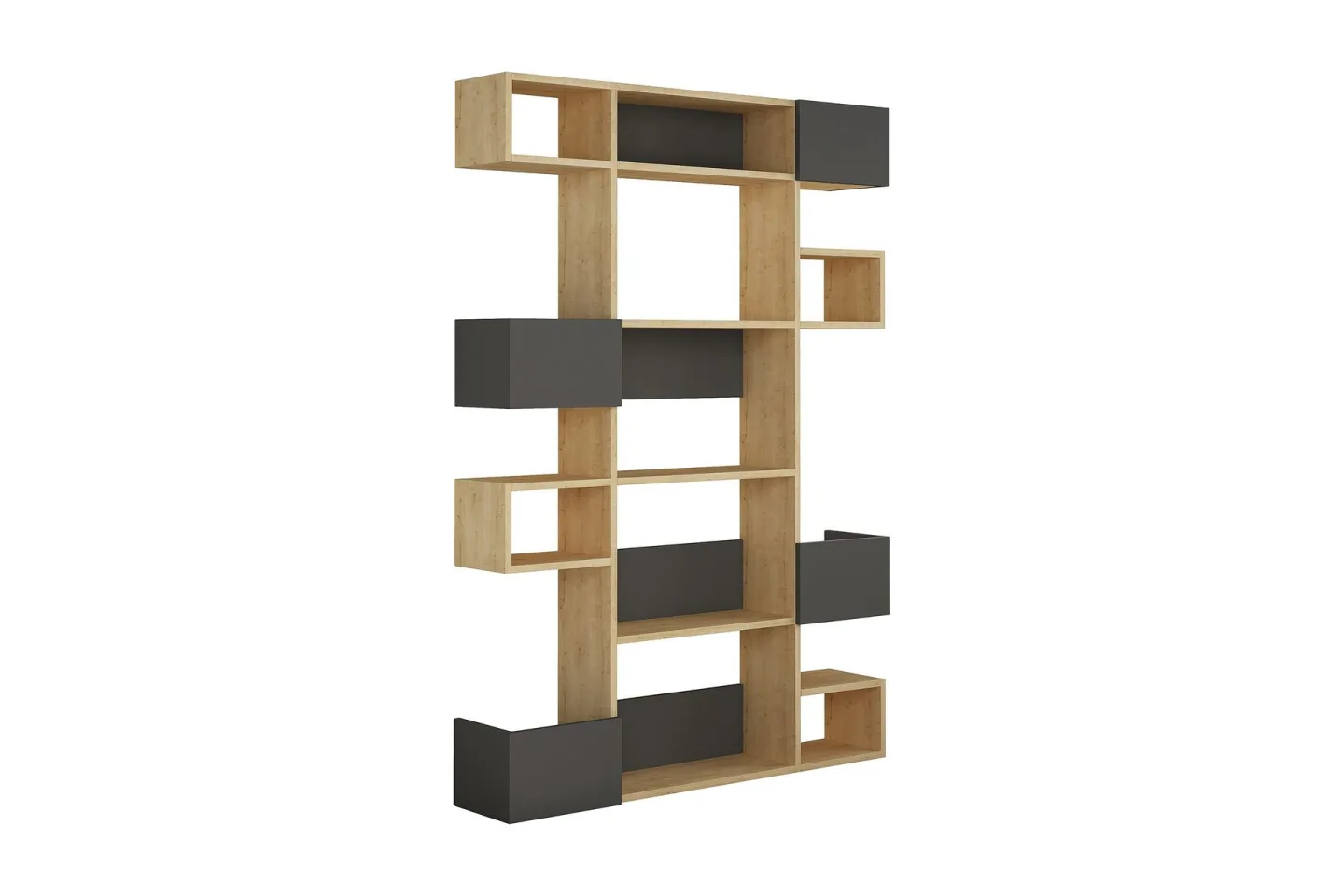 Bodsjö Bokhylla 120 cm - Brun/Grå
