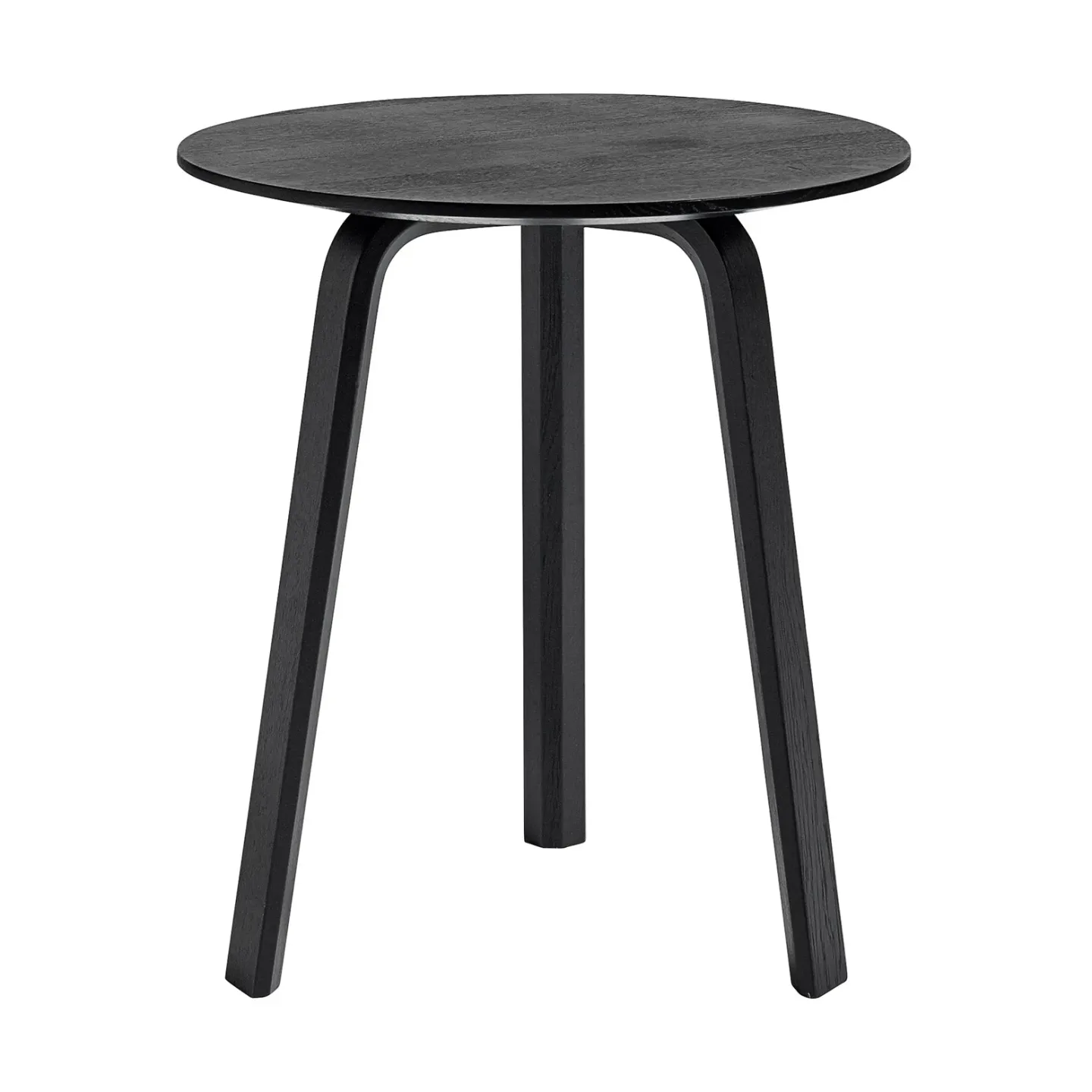 HAY Bella soffbord Black oak, Ø45x49 cm