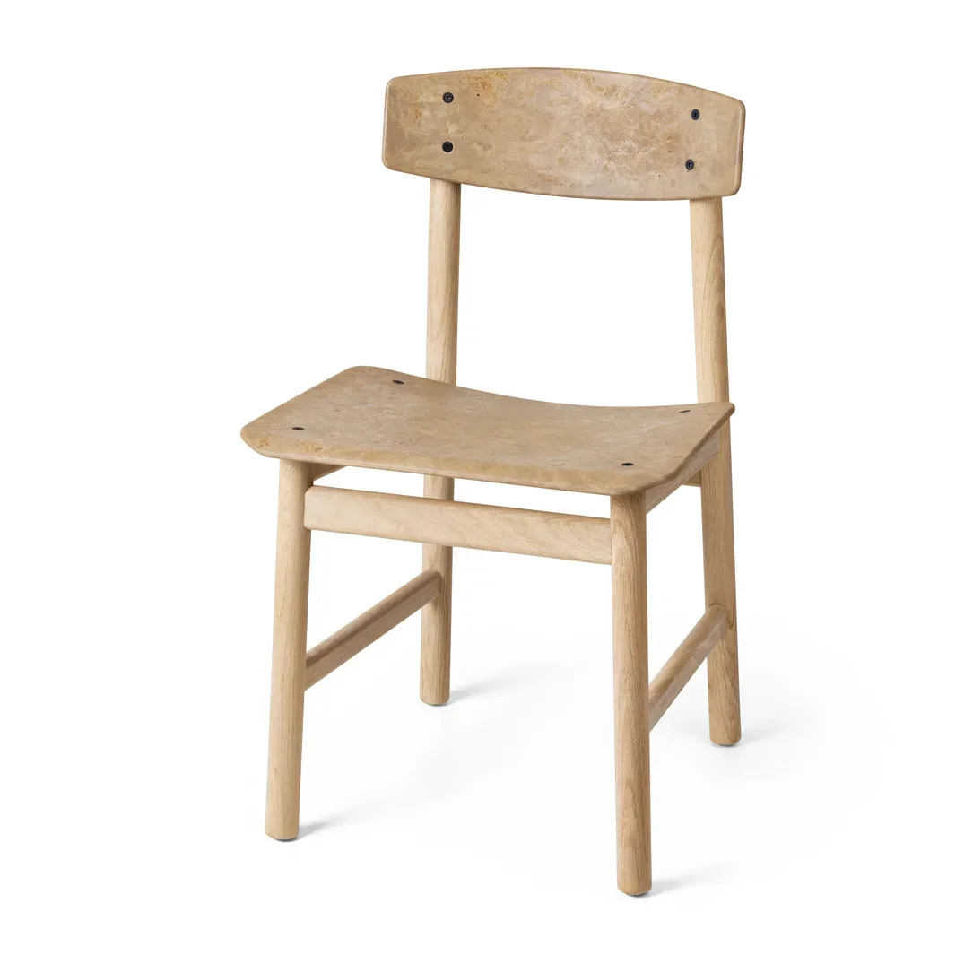 Mater Conscious BM3162 stol Soaped oak-coffee waste light