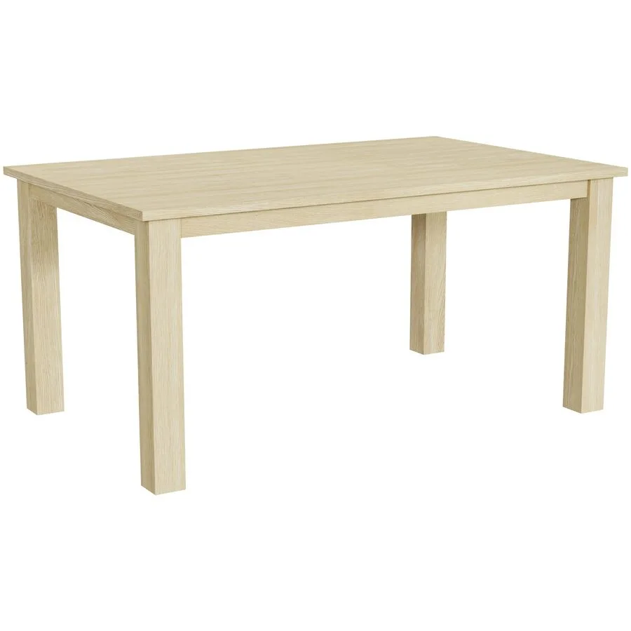 Esstisch Massivo Braun Holz 160 cm - Farbe: Asteiche