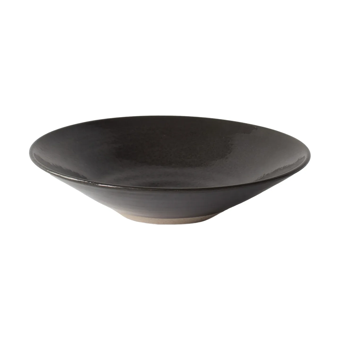 Tell Me More Fenix Servierschüssel Large Ø28,5 cm Braun-Schwarz