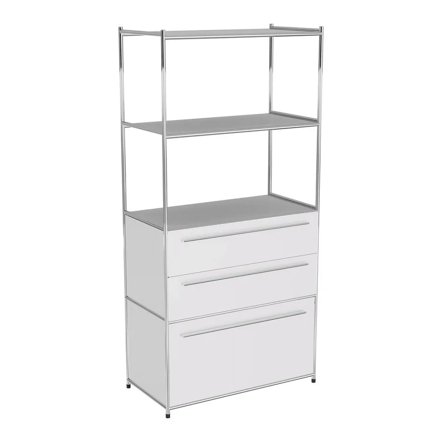 Regal Cubo Weiss Metall