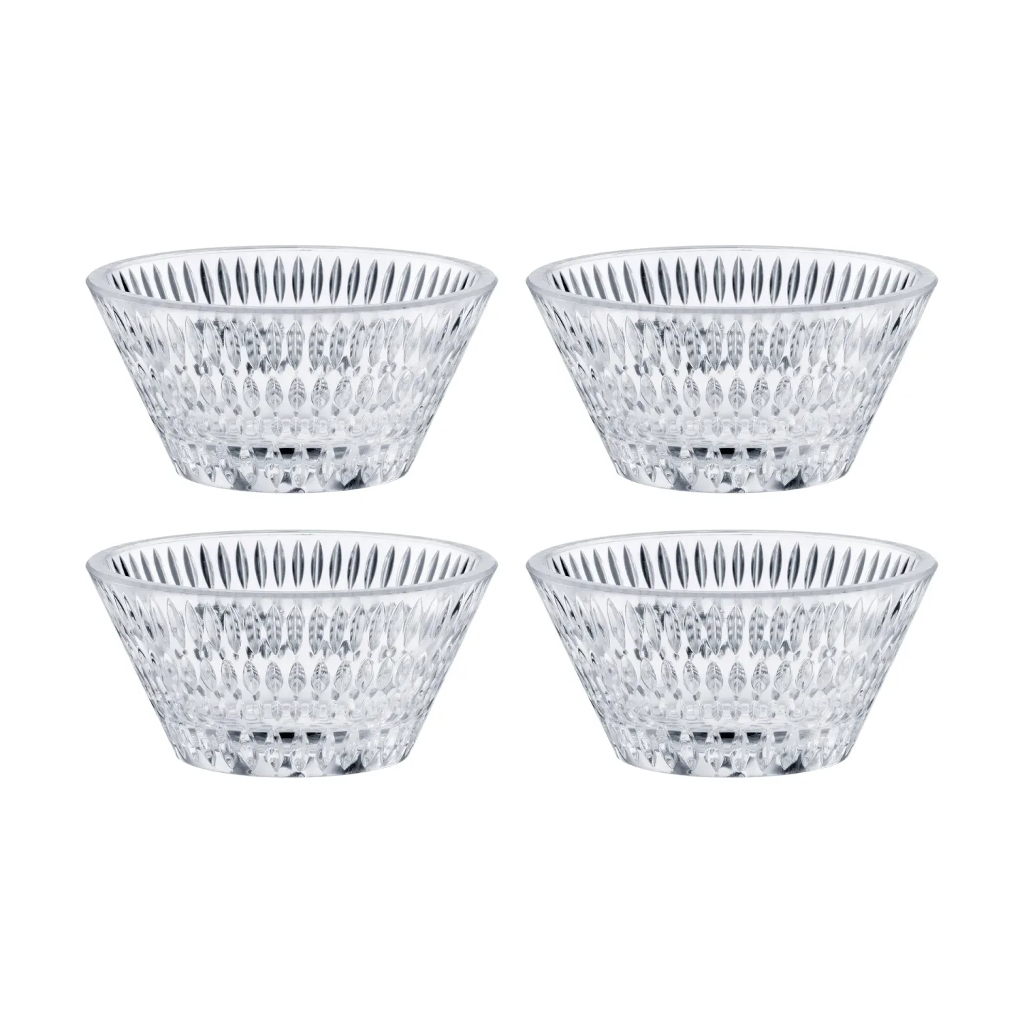 Nachtmann Ethno Schale Ø11 cm 4er-Pack Clear