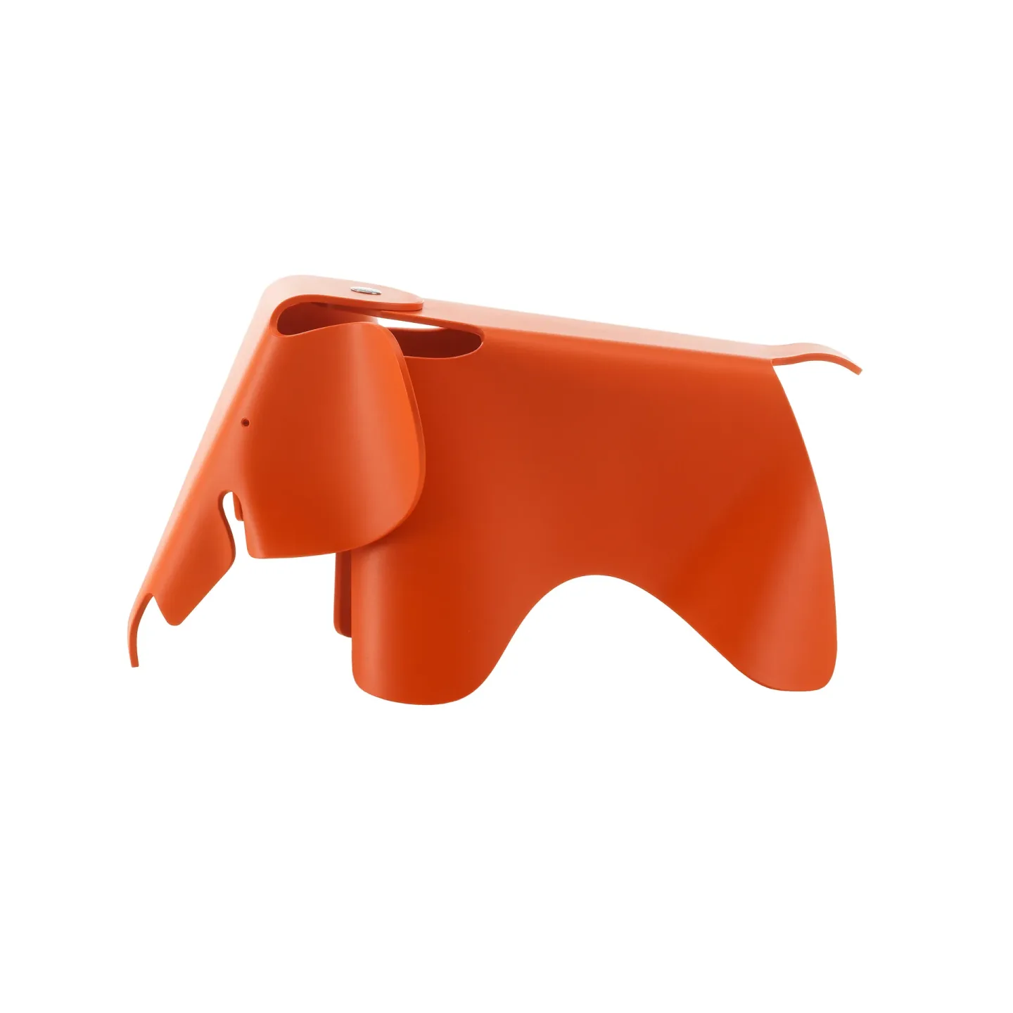 Vitra Eames elephant recycled small dekoration Eames Red Orange