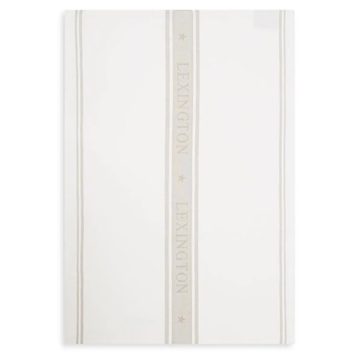 Lexington Icons Star kökshandduk 50x70 cm White-beige