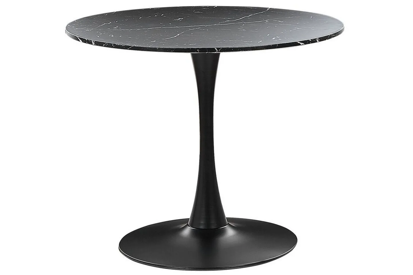 Calmar Matbord 90 cm Rund - Svart